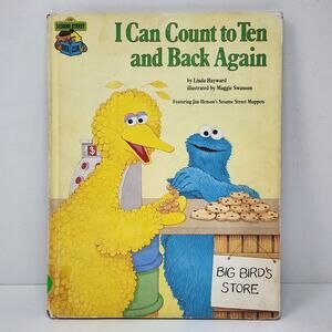 Kids Book - Sesame Street - Count to Ten